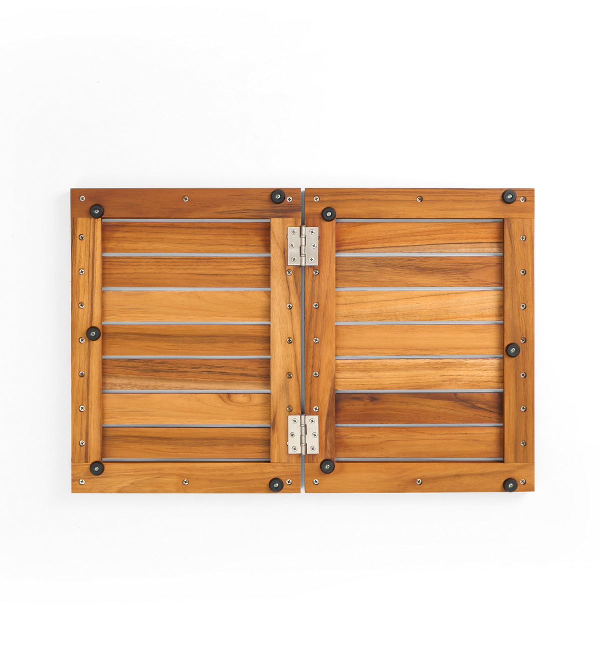 Premium 24"x16" Solid Teak Wood Shower Mat