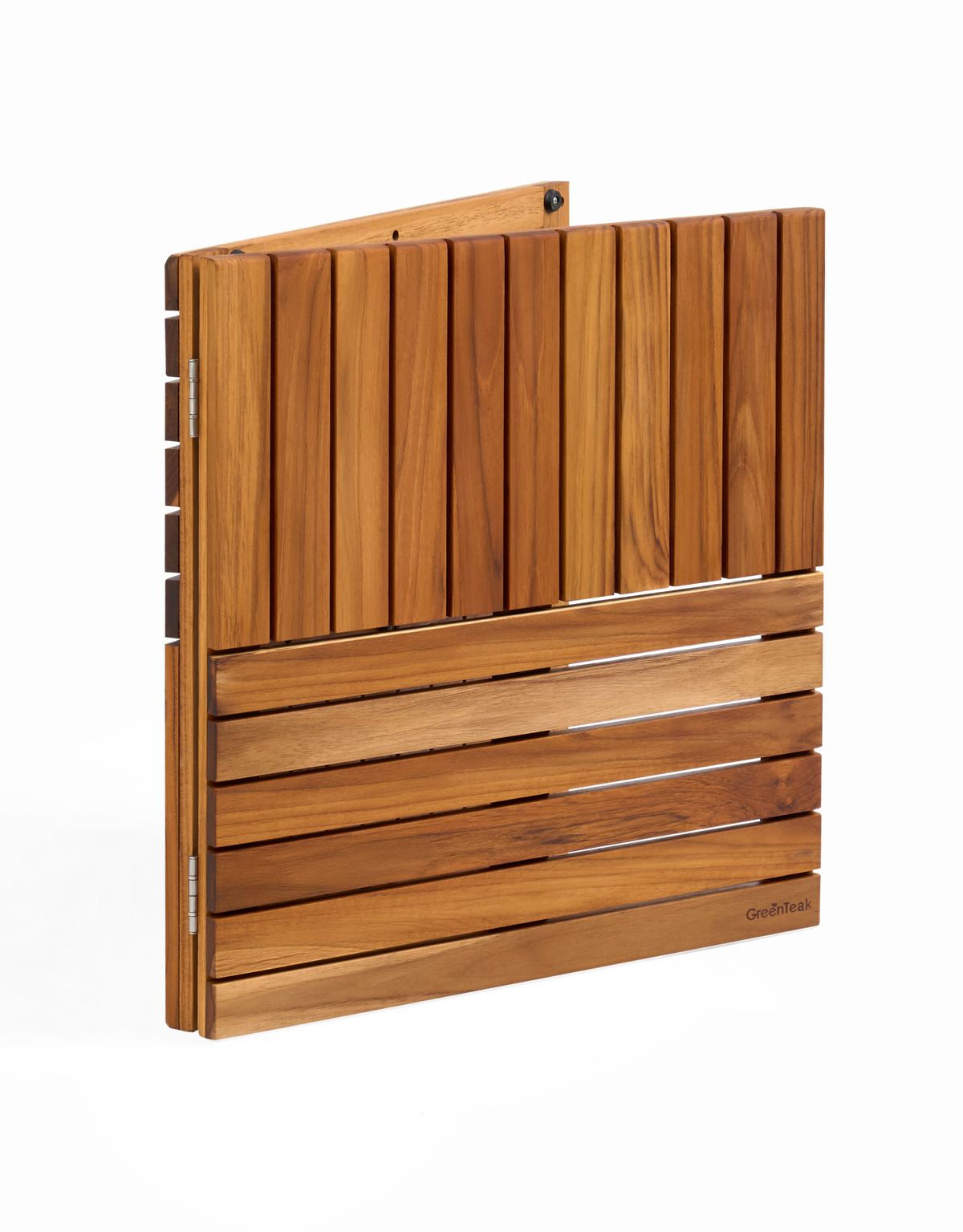 Premium 39"x21" Solid Teak Wood Shower Mat
