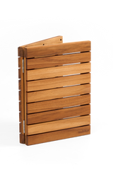 Premium 24"x16" Solid Teak Wood Shower Mat