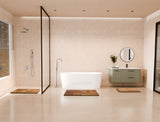 Premium 24"x16" Solid Teak Wood Shower Mat