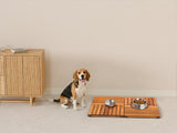 Premium 32"x21" Solid Teak Wood Shower Mat